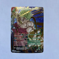 SS Broly, Tenacious Onslaught SPR Foil NM Dragon Ball Super ccg card game - Image 1