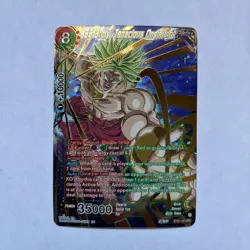 SS Broly, Tenacious Onslaught SPR Foil NM Dragon Ball Super ccg card game - Image 2