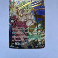SS Broly, Tenacious Onslaught SPR Foil NM Dragon Ball Super ccg card game - Image 4