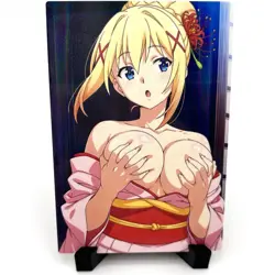 KonoSuba Darkness Sexy Hot Anime Waifu Girl Lewd Doujin Goddess Story Art Card - Image 1