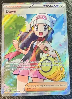 Pokemon Dawn 118/94 Full Art 2025 TCG Phantasmal Flames English Card NM - Image 1