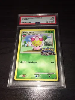 Pokemon Card Cherrim 2/16 Holo Foil Rumble Promo 2009 PSA 9 - Image 1