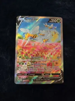 Pokemon Beedrill v Alt Art 161/189 Astral Radiance Card Mint Condition - Image 1
