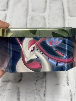 Pokemon Turtwig TCG Collector's Empty Storage Card Tin 2007 Very Good Condition - Image 5