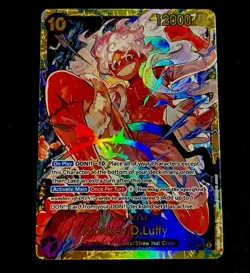 Monkey.D.Luffy OP05-119 SEC - One Piece TCG - English Card Near-Mint Secret Rare - Image 1