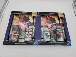 TCG Disney Lorcana Portfolio Bundle [4 Booster Packs & 1 Card Portfolio] 2 Pack - Image 1