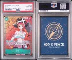 PSA 10 Nami OP02-036 Alternate Art 2022 One Piece Card GEM MINT Japanese - Image 3