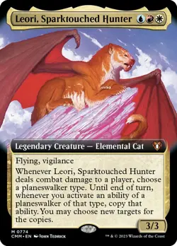 Leori, Sparktouched Hunter Regular - Commander Masters MTG-NM - Image 1
