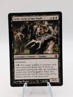 Magic the Gathering | Geth, Lord of the Vault | Non Foil | NM/LP - Image 1