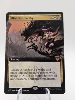 Magic the Gathering | Blot Out the Sky | Non Foil Extended Art | NM/LP - Image 1