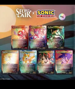 Magic the Gathering Secret Lair x Sonic the Hedgehog Complete Foil Bundle - Image 4