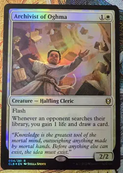 Archivist of Oghma Commander Legends: Battle for Baldur's Gate Foil - Image 1