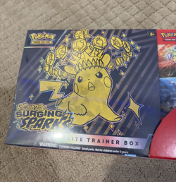 Pokemon Surging Sparks ETB-Booster Bundle Costco 2 Pack Factory Sealed - Image 2