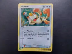 Pokemon - Meowth 013 Holo Black Star Promo - Image 1