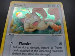 Pokemon - Meowth 013 Holo Black Star Promo - Image 5