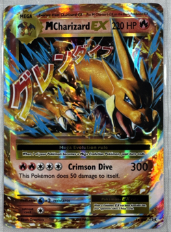 Pokemon TCG - M Charizard EX (Y) Ultra Rare XY - Flashfire 13/106 NM - Image 1