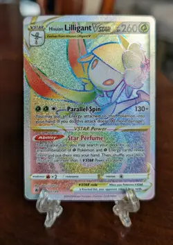 Pokemon TCG - Hisuian Lilligant Vstar- Astral Radiance - 190/189 - Rainbow - NM - Image 1