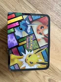 Pokemon TCG: Eevee Collectors Treasure Chest Tin 2021 - Factory Sealed - Image 3