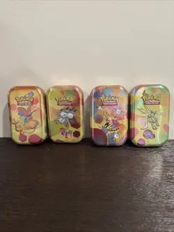 Lot of (4) Pokemon 151 Mini Tins - New Sealed! 🔥🔥 - Image 1