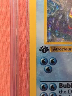Pokemon Base Set 1999 1st Edition Shadowless Gyarados Holo Rare CGC 6 EX/NM WOTC - Image 5