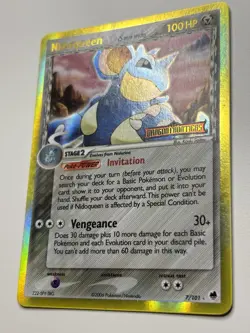 Nidoqueen 7/101 Ex Dragon Frontiers Reverse Holo Pokemon HP - Image 3