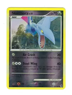 Pokemon Skarmory 53/106 Great Encounters Reverse Holo UNPLAYED - Image 1