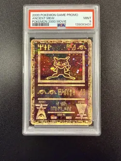 2000 POKEMON GAME PROMC ANCIENT MEW POKEMON 2000 MOVIE PSA 9 MINT - Image 1