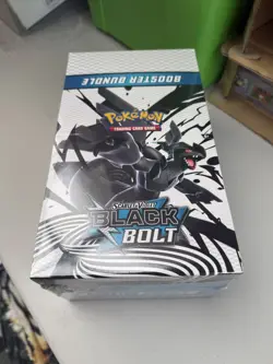 Pokemon Black Bolt Booster Bundle Sealed Display Case Of 10 * Same day shipping - Image 1