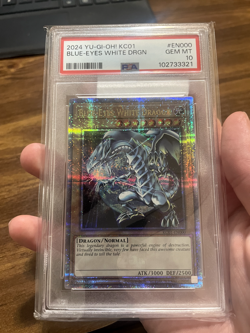 Blue-Eyes White Dragon (Quarter Century Secret Rare) KC01-EN000 [ 1 of 150 ] - Image 2