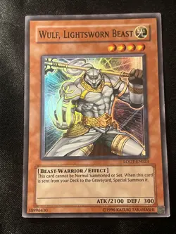 ?? Wulf, Lightsworn Beast LODT-EN023 - Yu-Gi-Oh! -LP ?? - Image 1