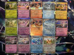 Pokemon TCG Prismatic Evolutions Holo & Reverse Holo x14 Cards Bundle - Image 1