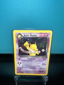 Pokemon TCG Dark Hypno 9/82 Team Rocket Holo Rare Vintage Card - WOTC 1999 - Image 1