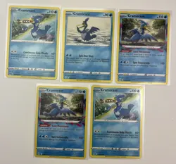 5 Card Lot Of Cramorant Pokemon TCG Common - Image 1