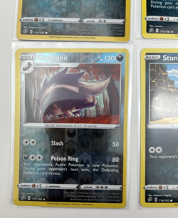 4 Card Lot stunky skuntank common basic Reverse Holo Pokemon TCG - Image 4