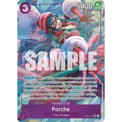 Porche Alt Art OP07-072 SR - One Piece Card Game English - Image 1