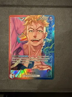 Marco OP08-002 Leader ALT ART (Parallel) - One Piece Card Game Two Legends OP08 - Image 1