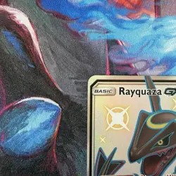 Pokemon TCG Shiny Rayquaza GX Promo Card 177a/168 Hidden Fates - Image 2