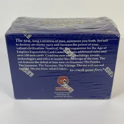 Age Of Empires CCG TCG Sealed Nautical Starter Deck Box Expandable Card Game - Image 5