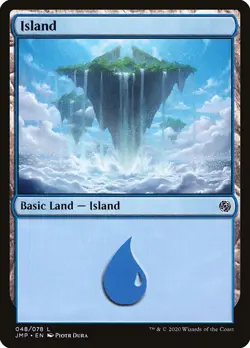 1x Island (#48) NM Eng MTG - Jumpstart - Image 1