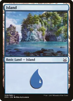 19x ISLAND Basic lands (mixed art) - NM/LP - Duel Decks: Mind vs. Might - Image 1