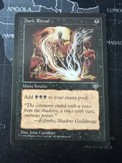 MTG Dark Ritual Mirage - Image 1