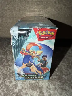 Pokemon TCG Journey Together ENHANCED Booster Box (36 Packs) Damaged Box - Image 3