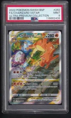 Pokemon - Ultra-Premium Collection 2022 - Charizard Vstar BSP SWSH262 - PSA 9 - Image 1