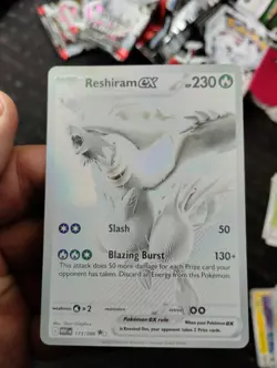 Pokemon TCG Reshiram EX 173/086 White Flare (English) NM/MINT Fresh pull - Image 1
