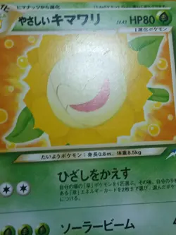 HP Light Sunflora Neo Destiny 72/105 Pokemon TCG Vintage WOTC Japanese - Image 5