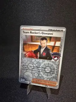 Team Rocket’s Giovanni 174/182 Pokemon TCG Regional Championship Promo - Image 1