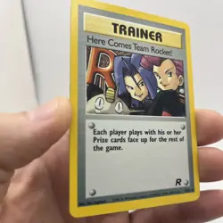 Pokemon TCG Here Comes Team Rocket! Trainer Unlimited Holo Rare 15/82 - Image 2