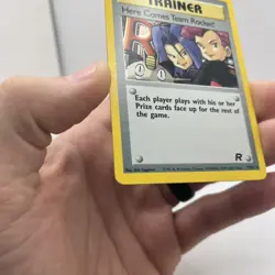 Pokemon TCG Here Comes Team Rocket! Trainer Unlimited Holo Rare 15/82 - Image 3