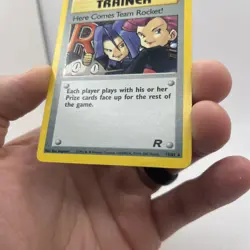 Pokemon TCG Here Comes Team Rocket! Trainer Unlimited Holo Rare 15/82 - Image 4
