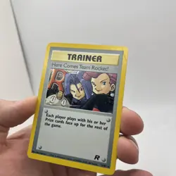 Pokemon TCG Here Comes Team Rocket! Trainer Unlimited Holo Rare 15/82 - Image 5